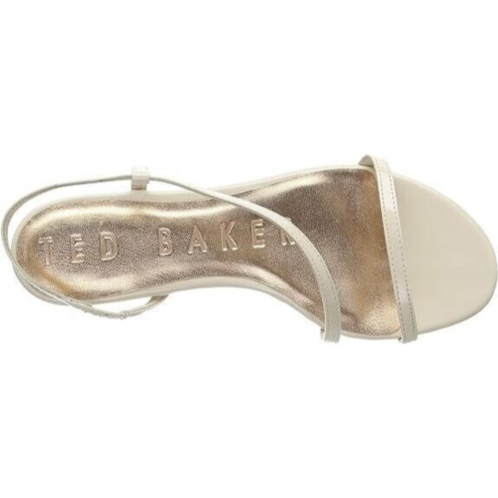 Ted Baker London Women's Ankle Strap Flat Nude Sandals Size  EU 38 /US 7… - Picture 8 of 14